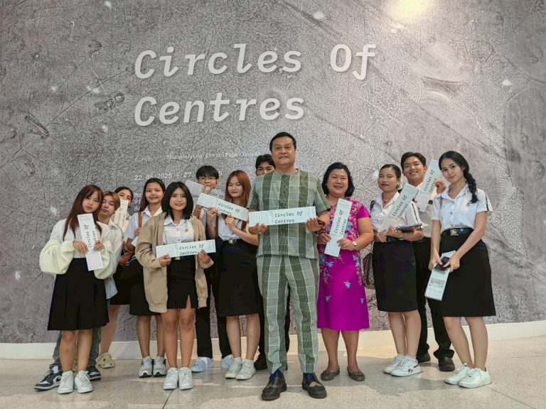 ทัศนศึกษาในรายวิชาสังคมและวัฒนธรรมไทยพินิจ ชมนิทรรศการเพื่อต่อยอดการเรียนรู้ด้านวัฒนธรรมไทย